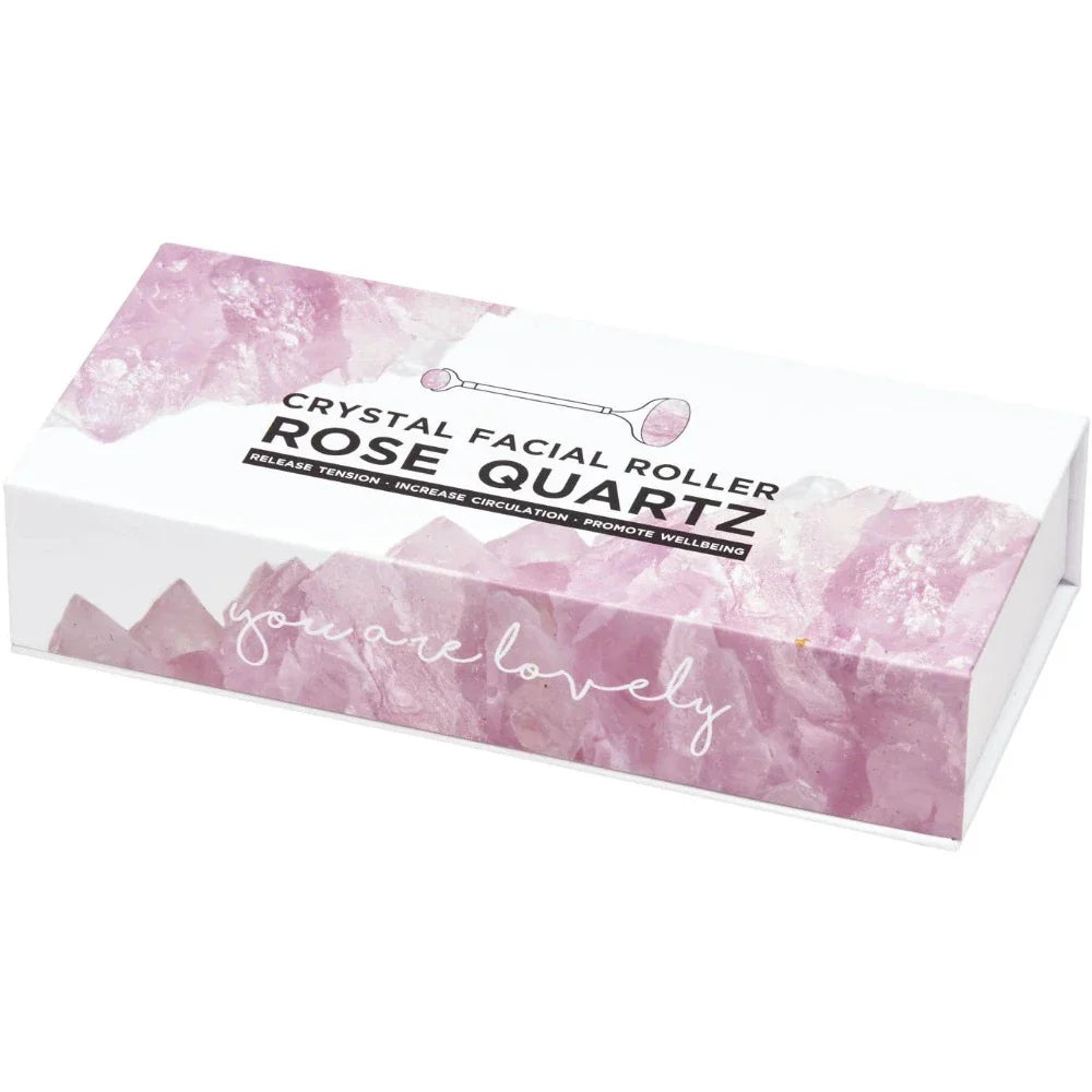 Summer Salt Body Crystal Facial Roller Rose Quartz