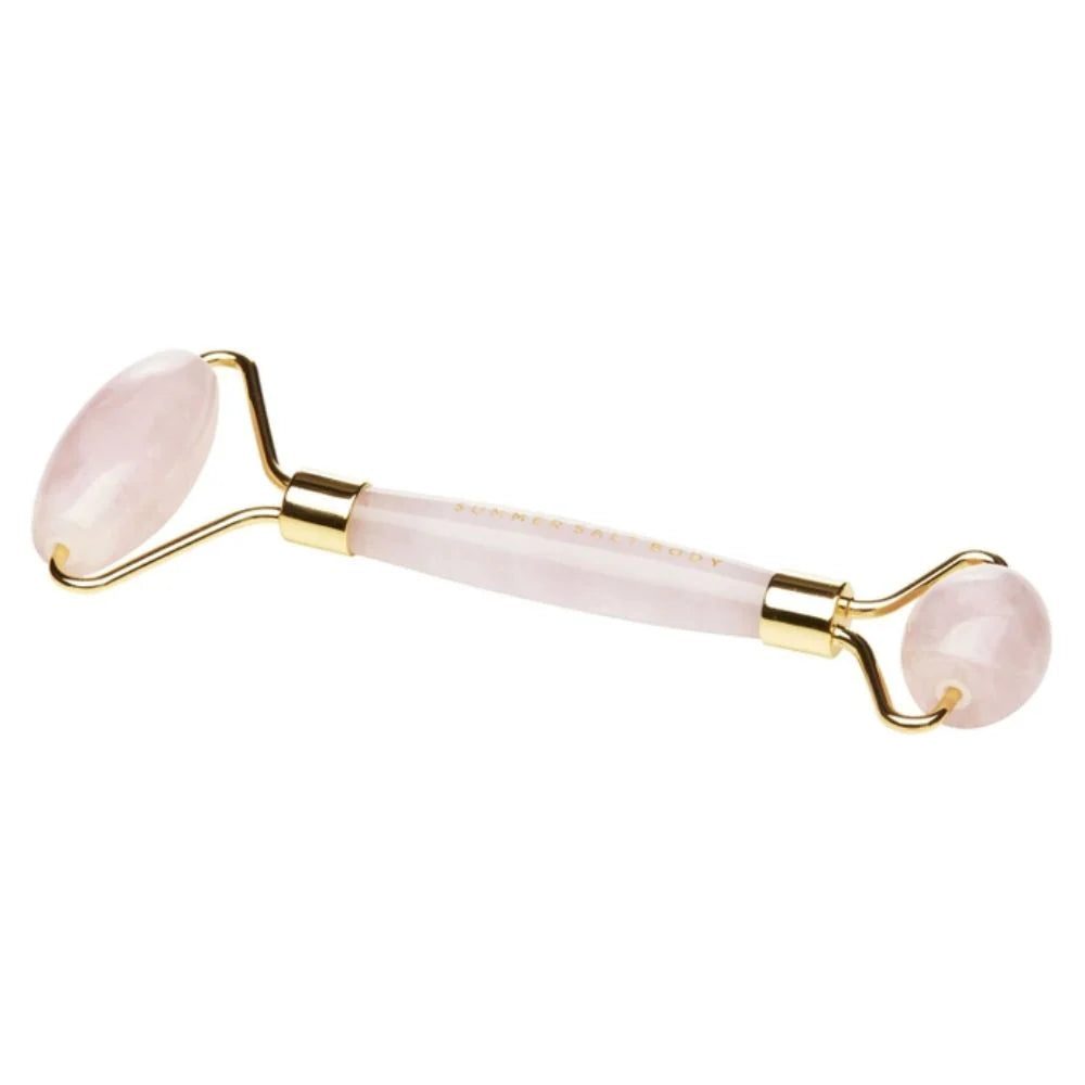 Summer Salt Body Crystal Facial Roller Rose Quartz